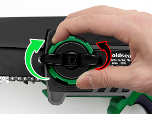 Goldsea 6 Inch Mini Chainsaw with 4000 mAh Battery A+ detail image