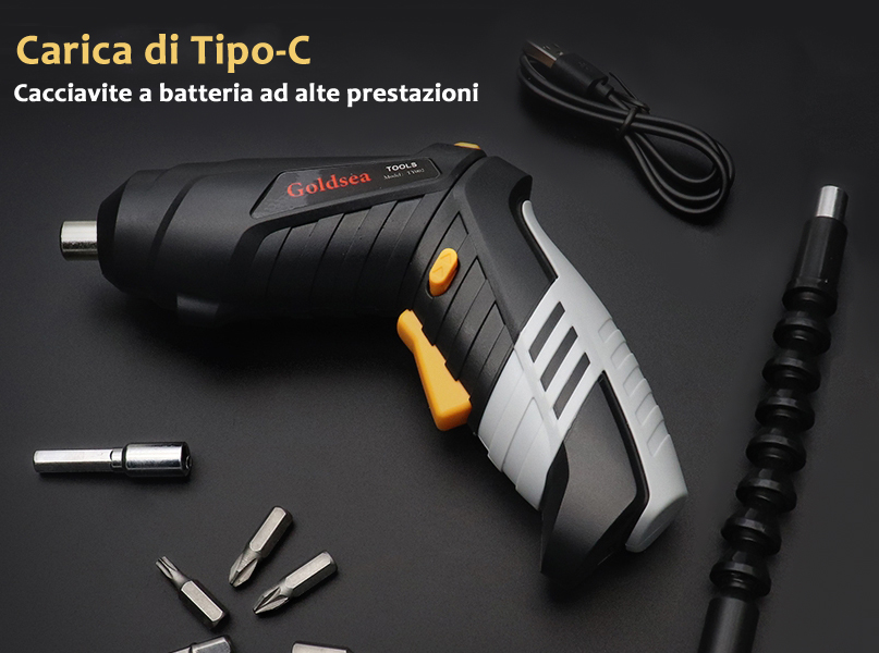 Goldsea 4.2V Adjustable Electric Screwdriver A+ detail image