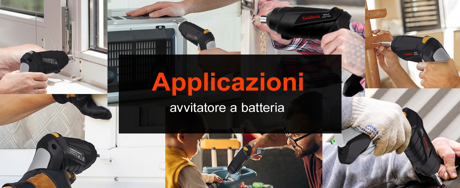 Goldsea 4.2V Adjustable Electric Screwdriver A+ detail image