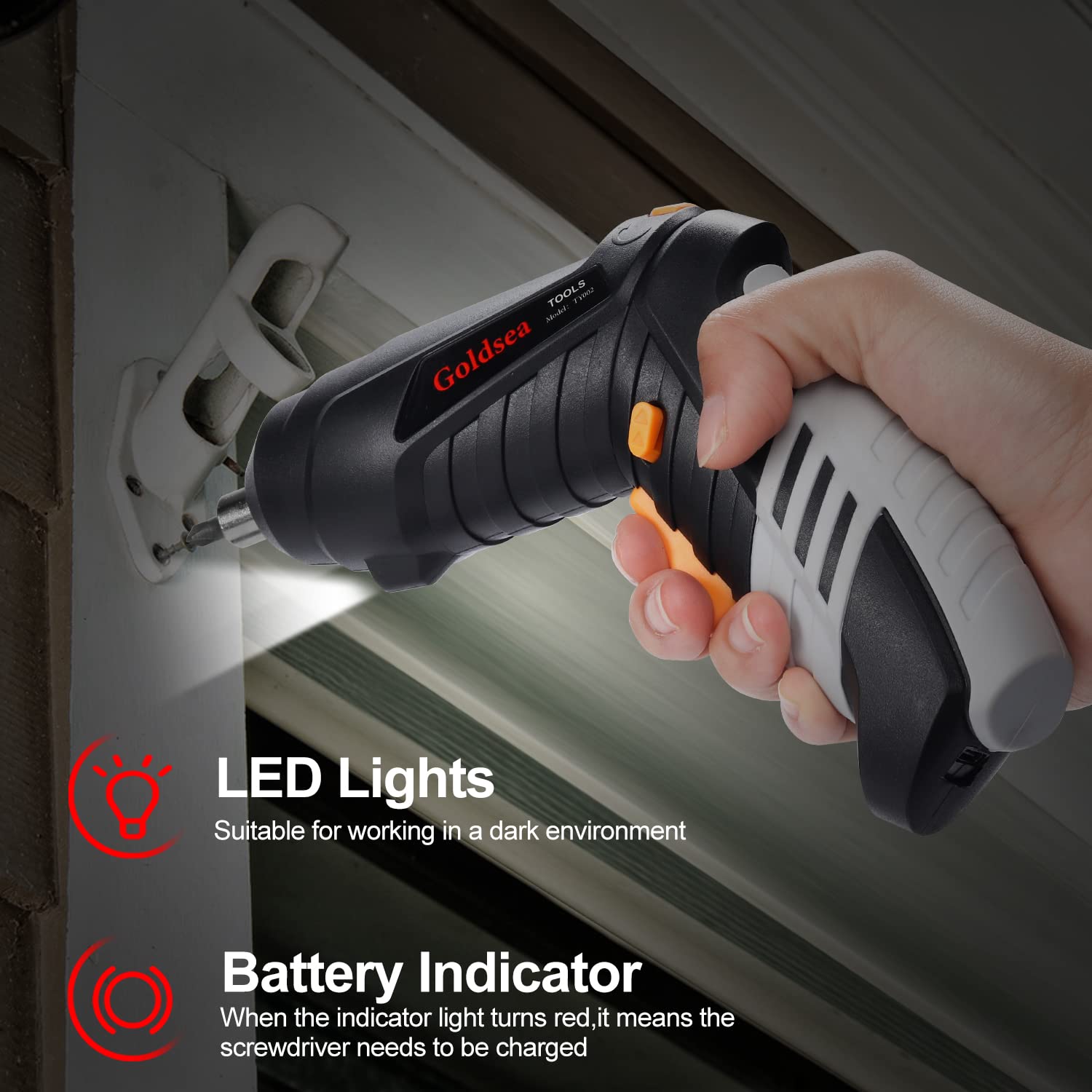 Goldsea 4.2V Adjustable Electric Screwdriver