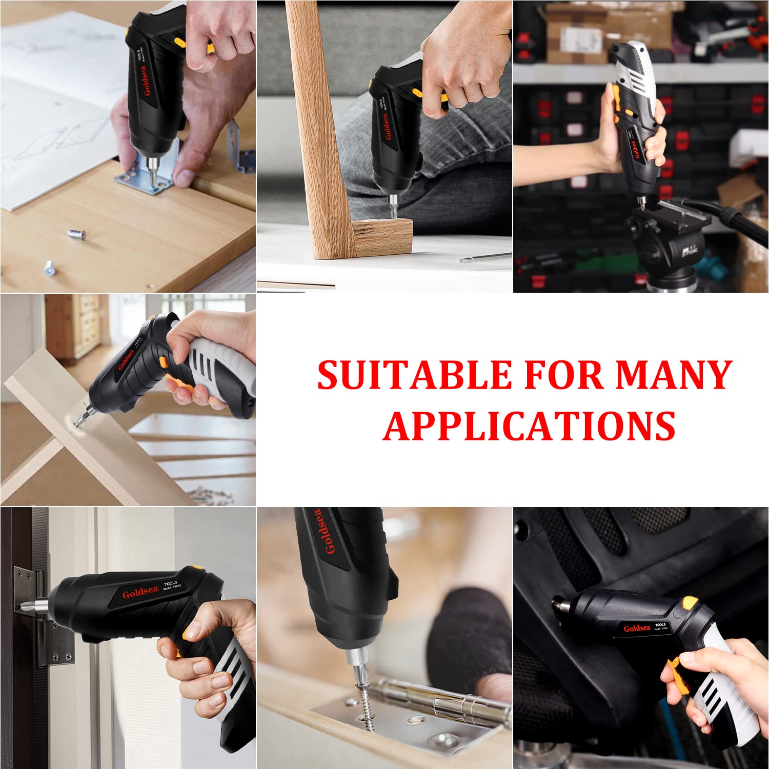 Goldsea 4.2V Adjustable Electric Screwdriver