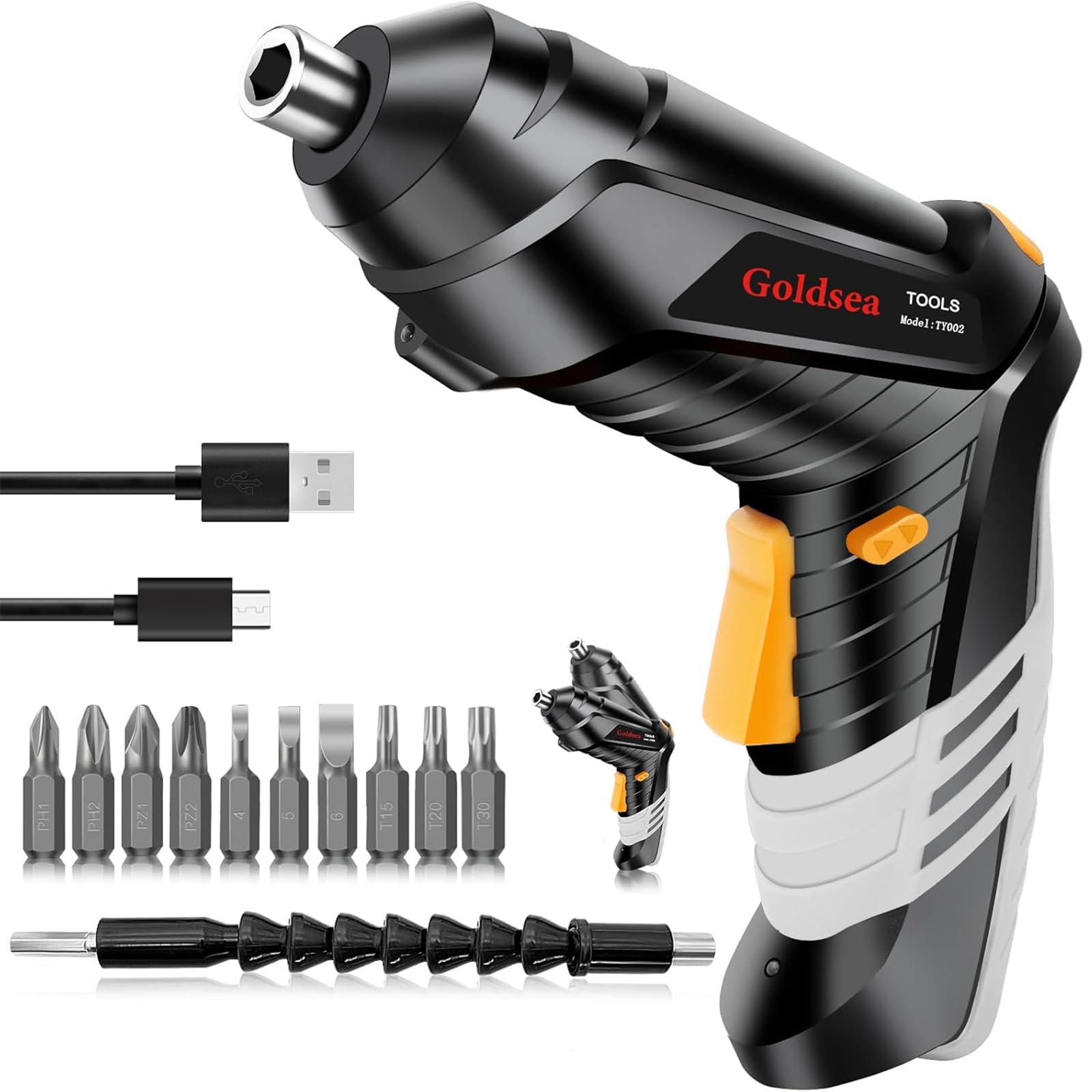 Goldsea 4.2V Cordless Electric Screwdriver