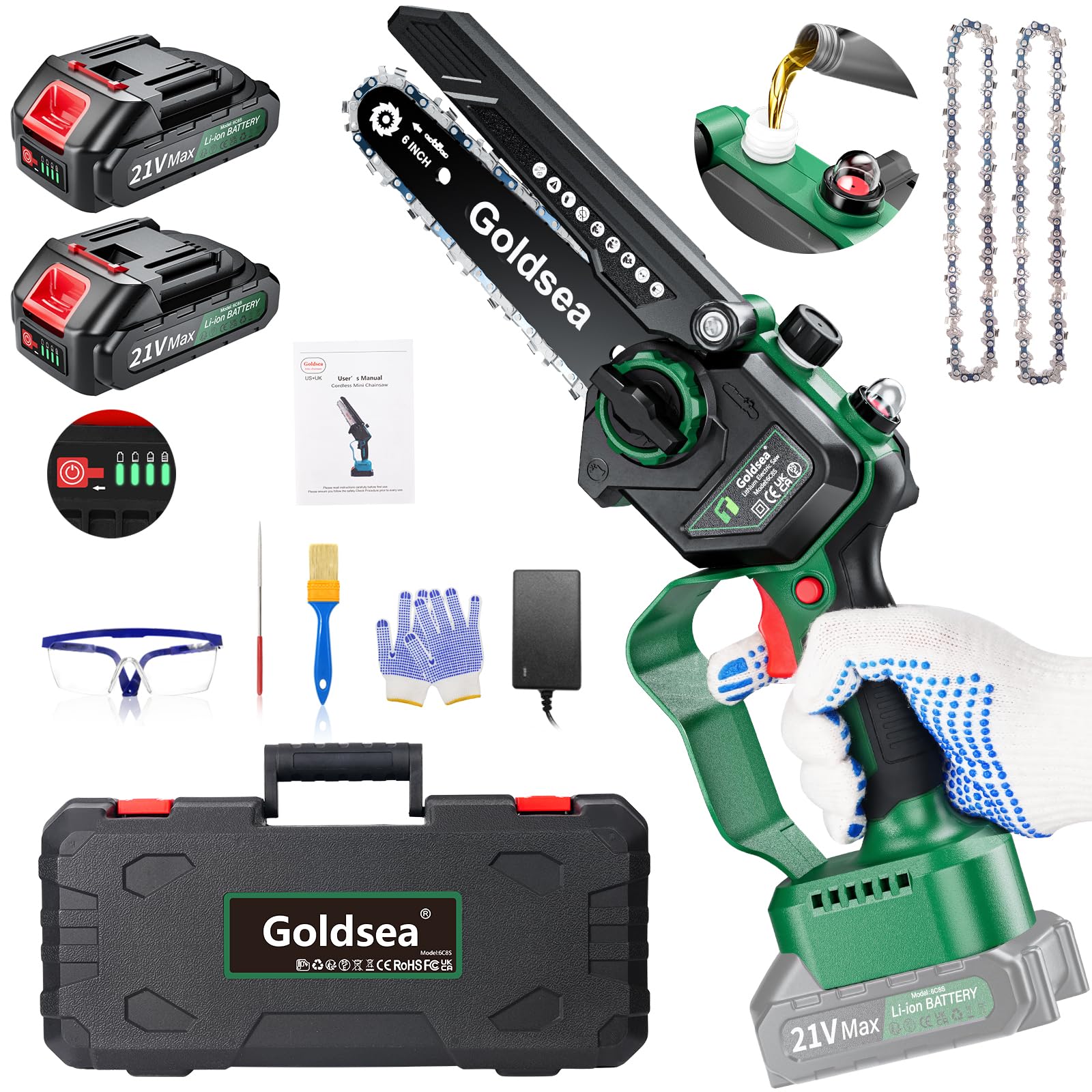 Goldsea Mini Chainsaw Kit