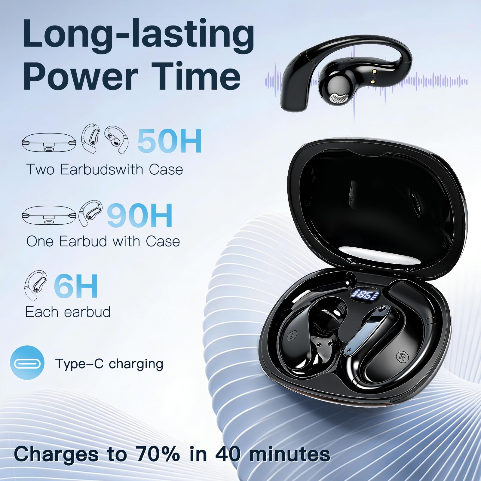 Goldsea AI Translation Earbuds