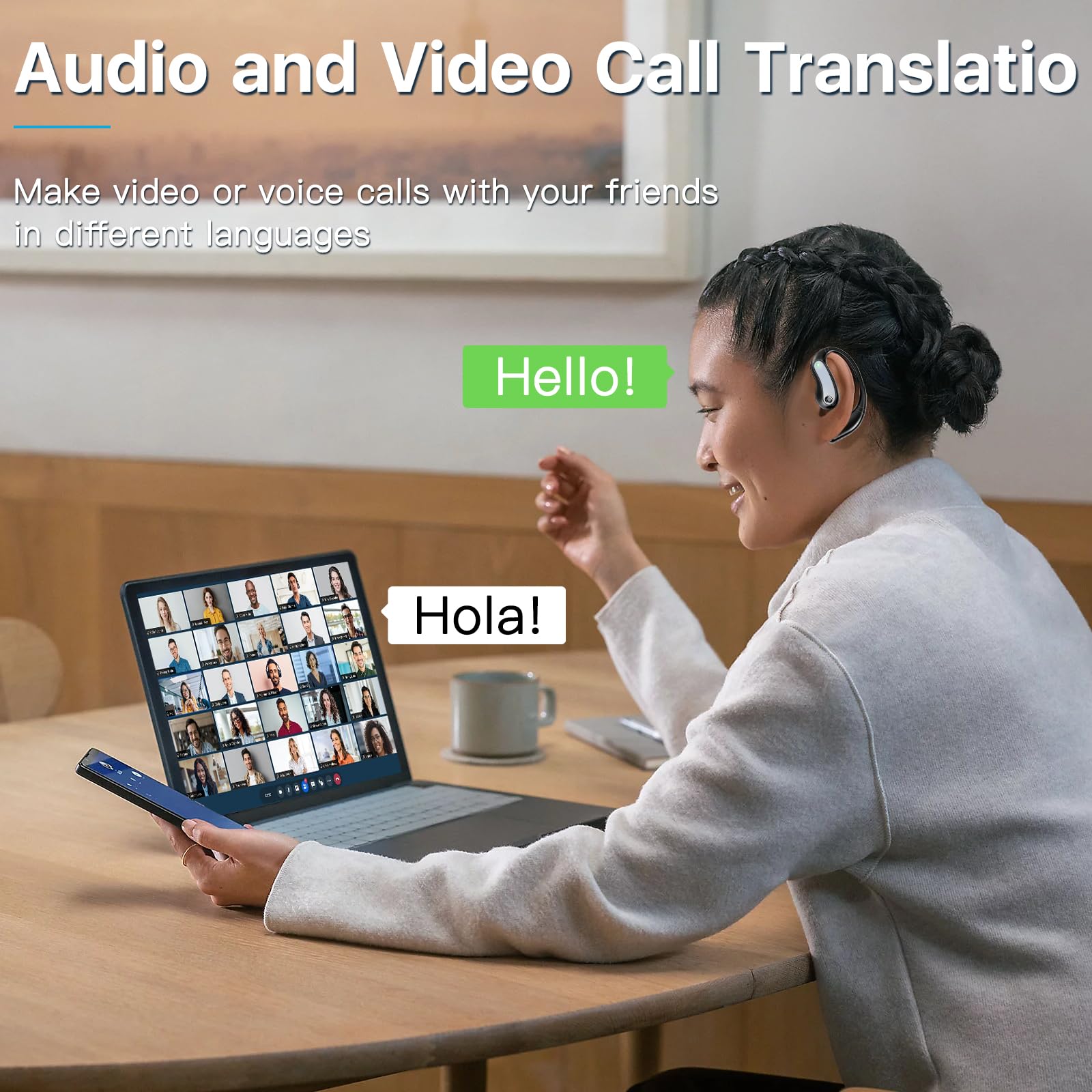 Goldsea AI Translation Earbuds